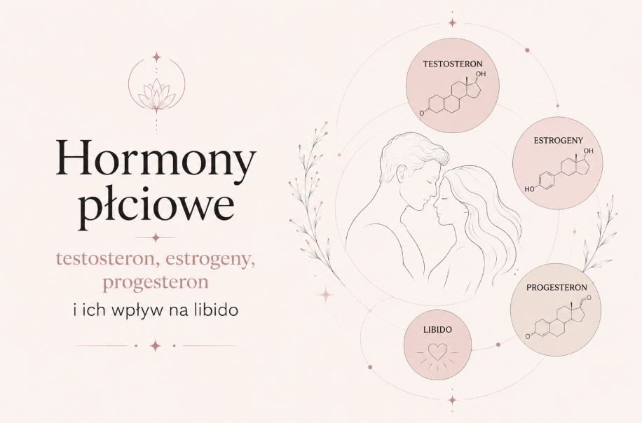 Hormony płciowe - testosteron, estrogeny, progesteron i ich wpływ na libido Hormony płciowe i ich wpływ na seksualność człowieka
